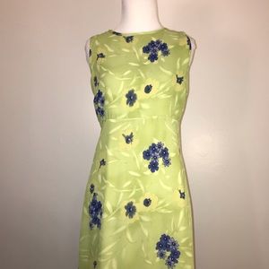 NY & Co Green Floral Print Summer Dress 🌸☀️🌺